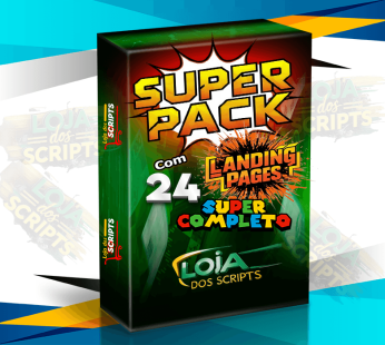 Super Pacote com 22 Landing Pages