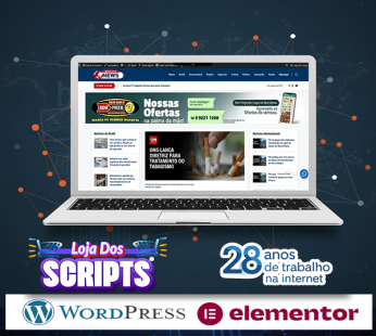Script Portal de Noticias Responsivo – PDN-1001