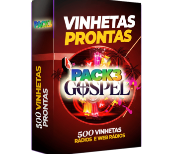 Pacotão 3 –  com mais de 300 vinhetas gospel  prontas