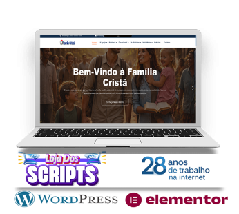 Site Para Igrejas Modelo – IGRE-3538